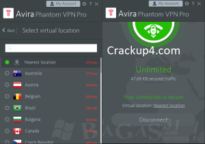 Avira Phantom VPN Pro 2.44.1 Crack + (Mod APK) Download 2025