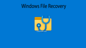 Windows File Recovery 2025 Crack Key + Serial Code Free Download
